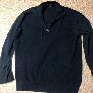 Michael Kors Navy Blue Turtle Neck Sweater